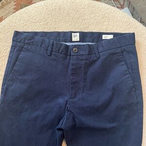GAP Men's Navy Blue Chinos Skinny 34x30
